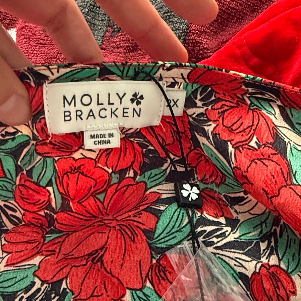 Molly Bracken Floral Dress-2XL - Picture 5 of 6
